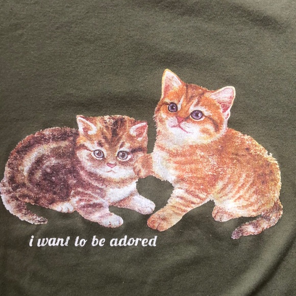 Urban Outfitters Kitten Tee - Picture 2 of 3
